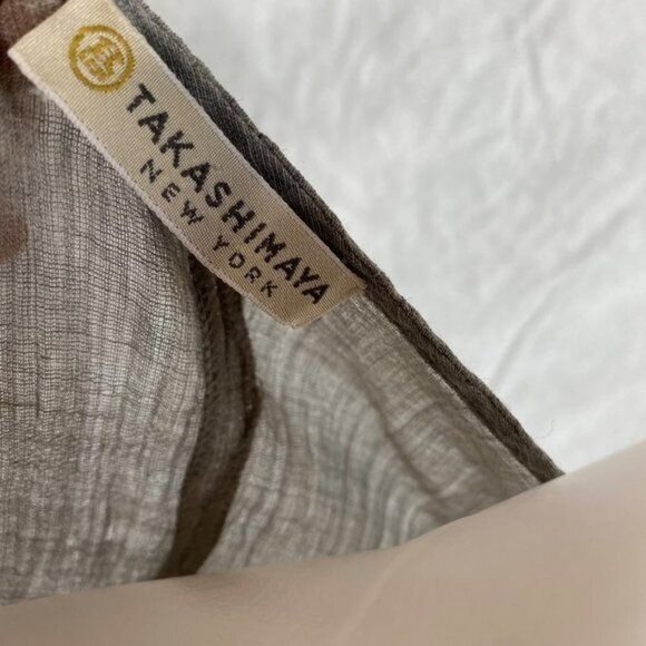 Takashi Maya New York Side Zip Grey Mesh Tank Top Size S - Picture 3 of 9